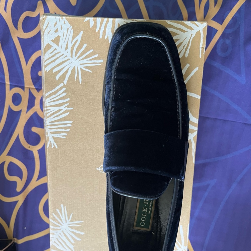 Cole Haan Men's Velvet Nacy Slip-Ons